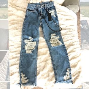 Carmar Los Angeles distressed Boyfriend Jeans